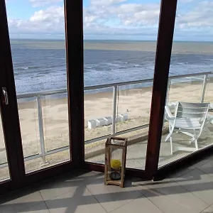 Luxury App, Frontal Sea View + South Terrace + Garage Appartement Middelkerke